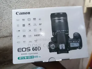 Canon Eos 60d Camera With Ef 18-135mm Lens