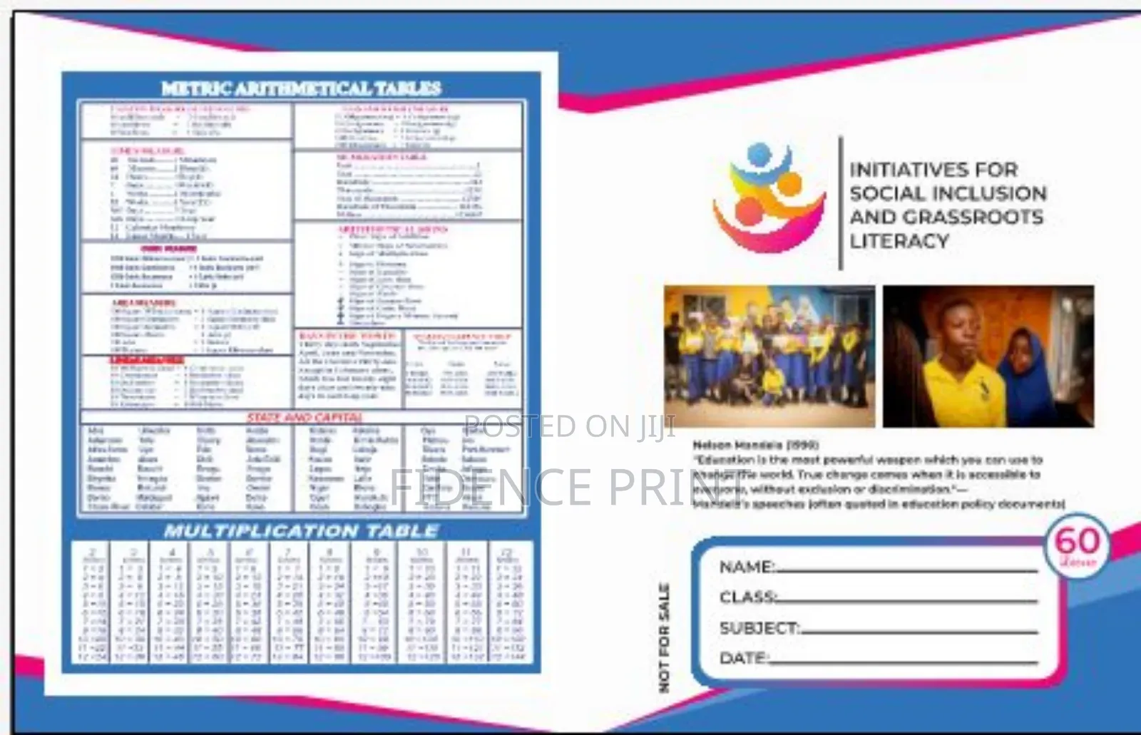 We Print Customize Exercise Books For School,Organizations