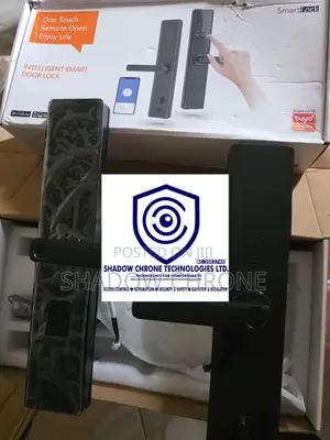 App-enabled Smart Door Lock With Camera Monitoring