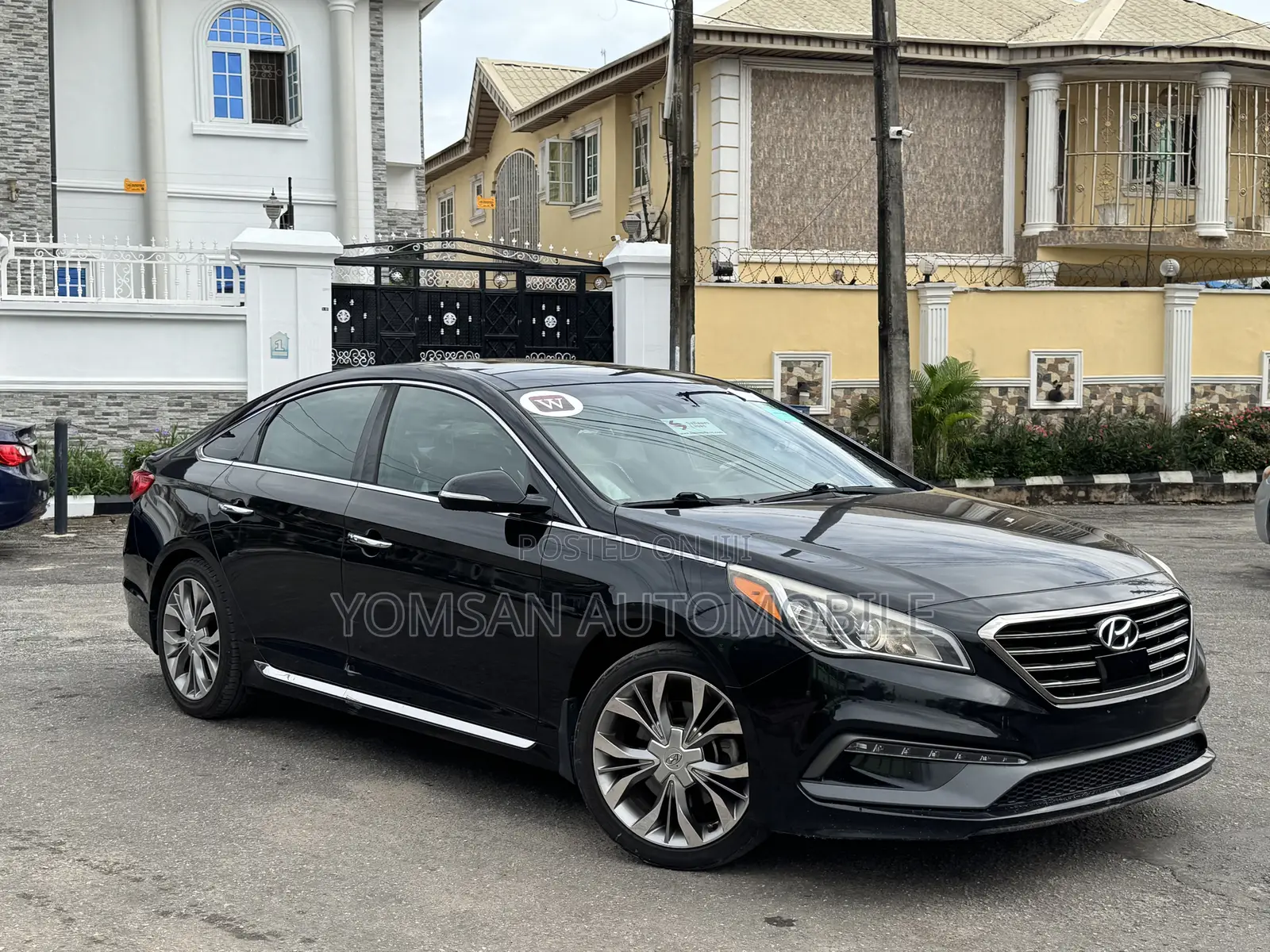 Hyundai Sonata 2015 Black