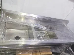 Commercial Sink Double With Side