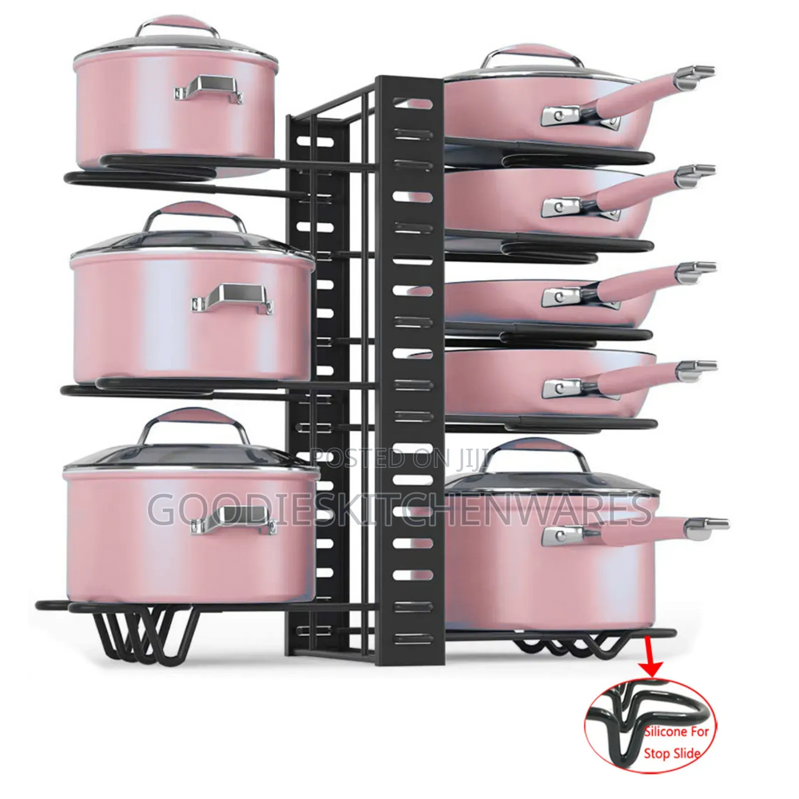 Adjustable Pot Rack / Pot Organizer