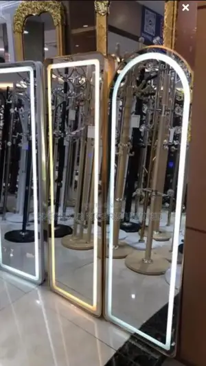 Standing Mirror With Light 