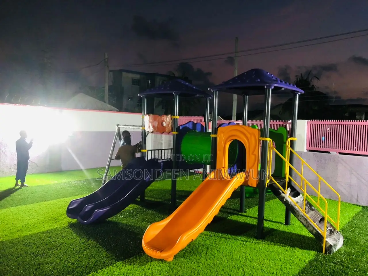 Giant Swing and Playground Set