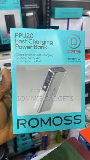 Romoss 130w Bidirectional 20000mah Laptop Power Bank Ppu20