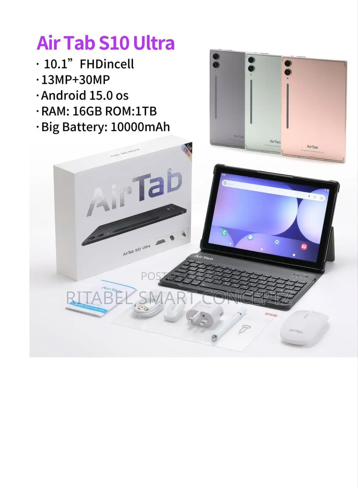 New AirTab S10 Ultra 1 TB