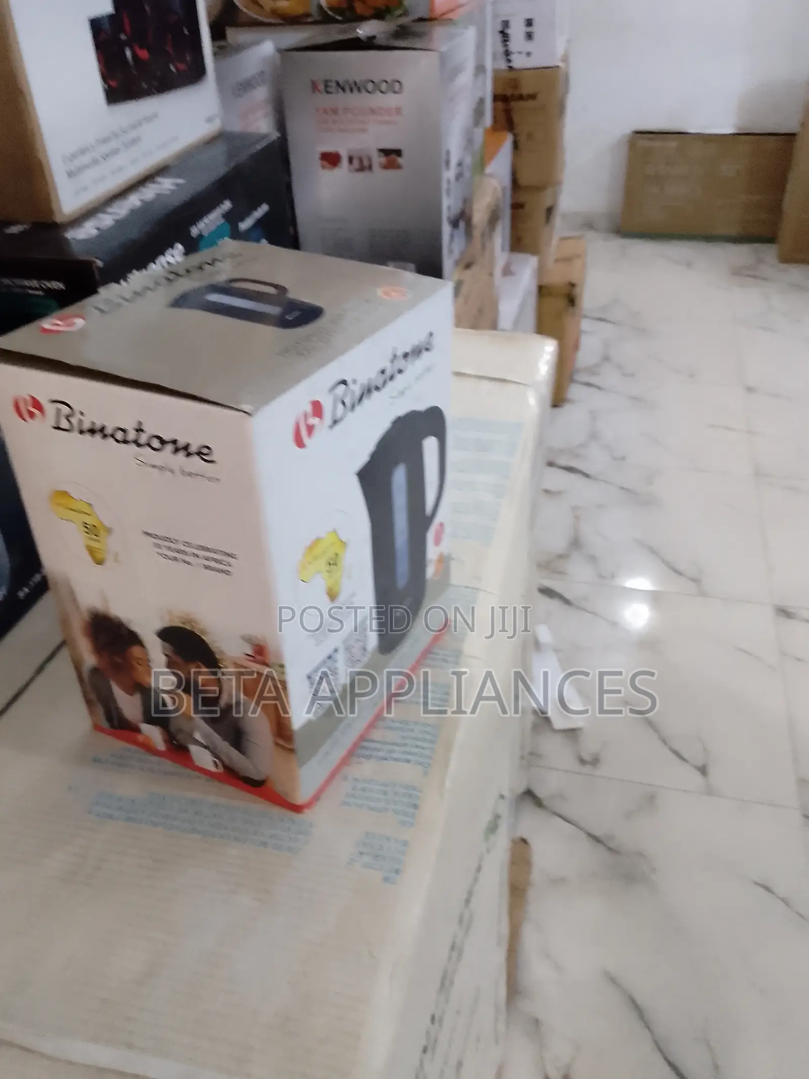 Binatone 3l Stainless Electric Kettle – Modern Design