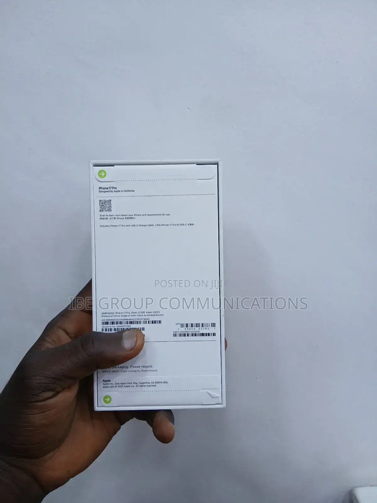 New Apple iPhone 17 Pro 256 GB White