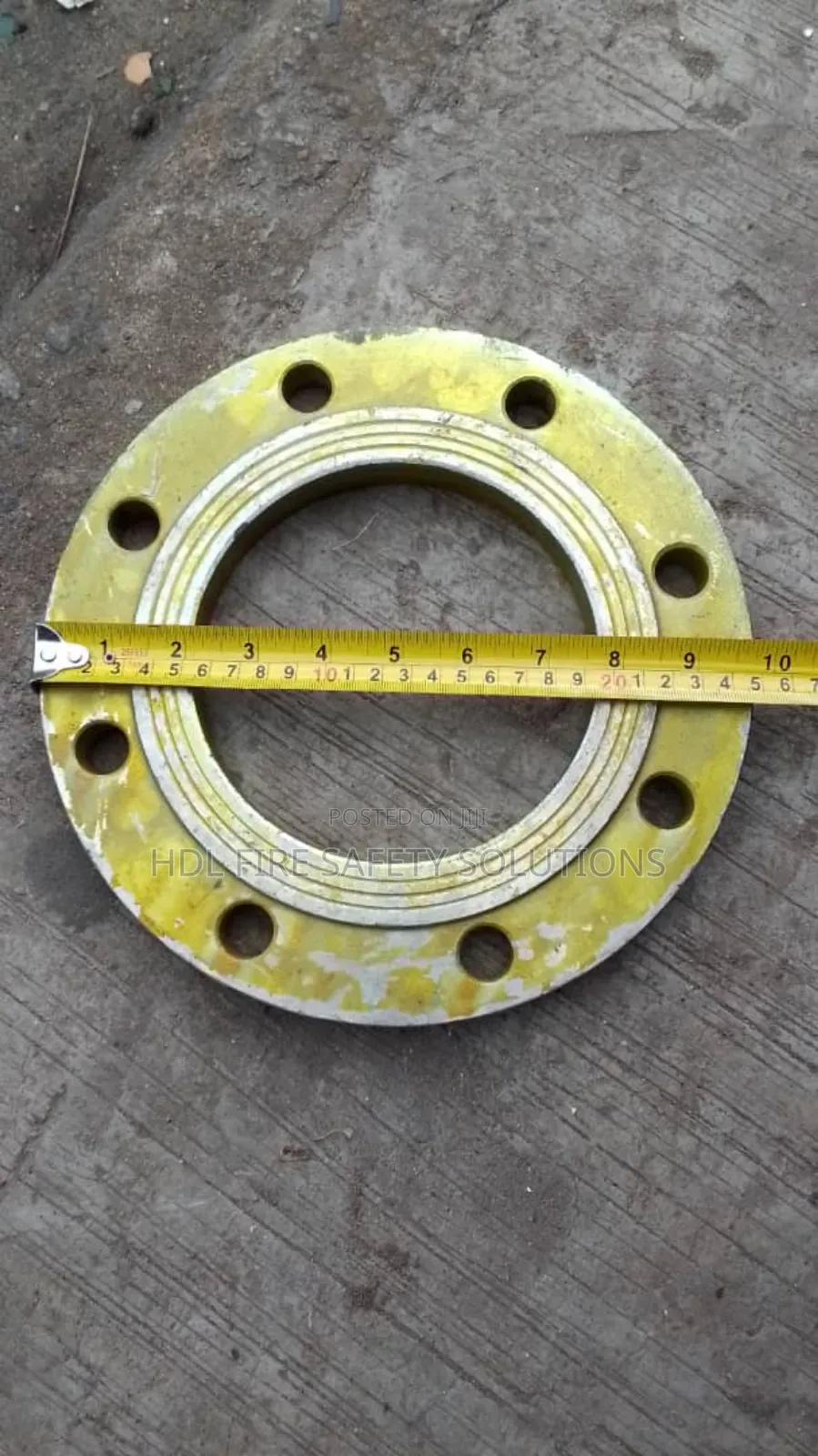 5.5" by 10mm Flange