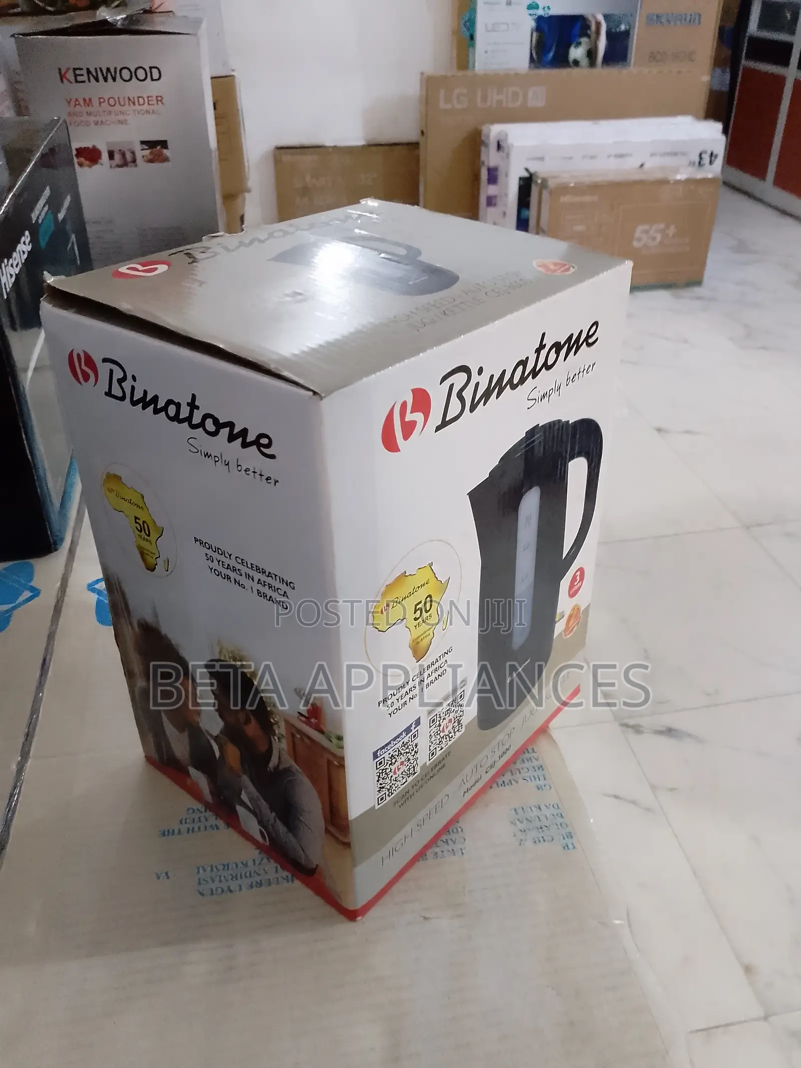 Binatone 3l Fast Boil Electric Kettle – Stainless Body