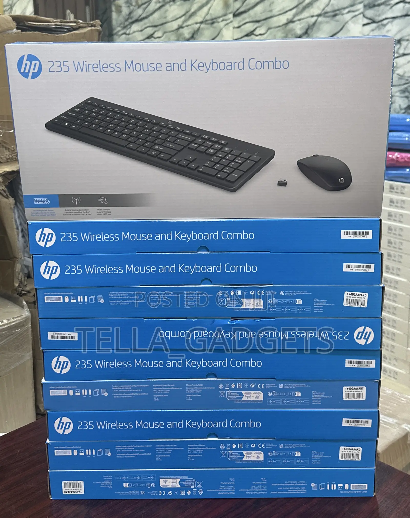 New Hp 235 Wireless Mouse and Keyboard Combo