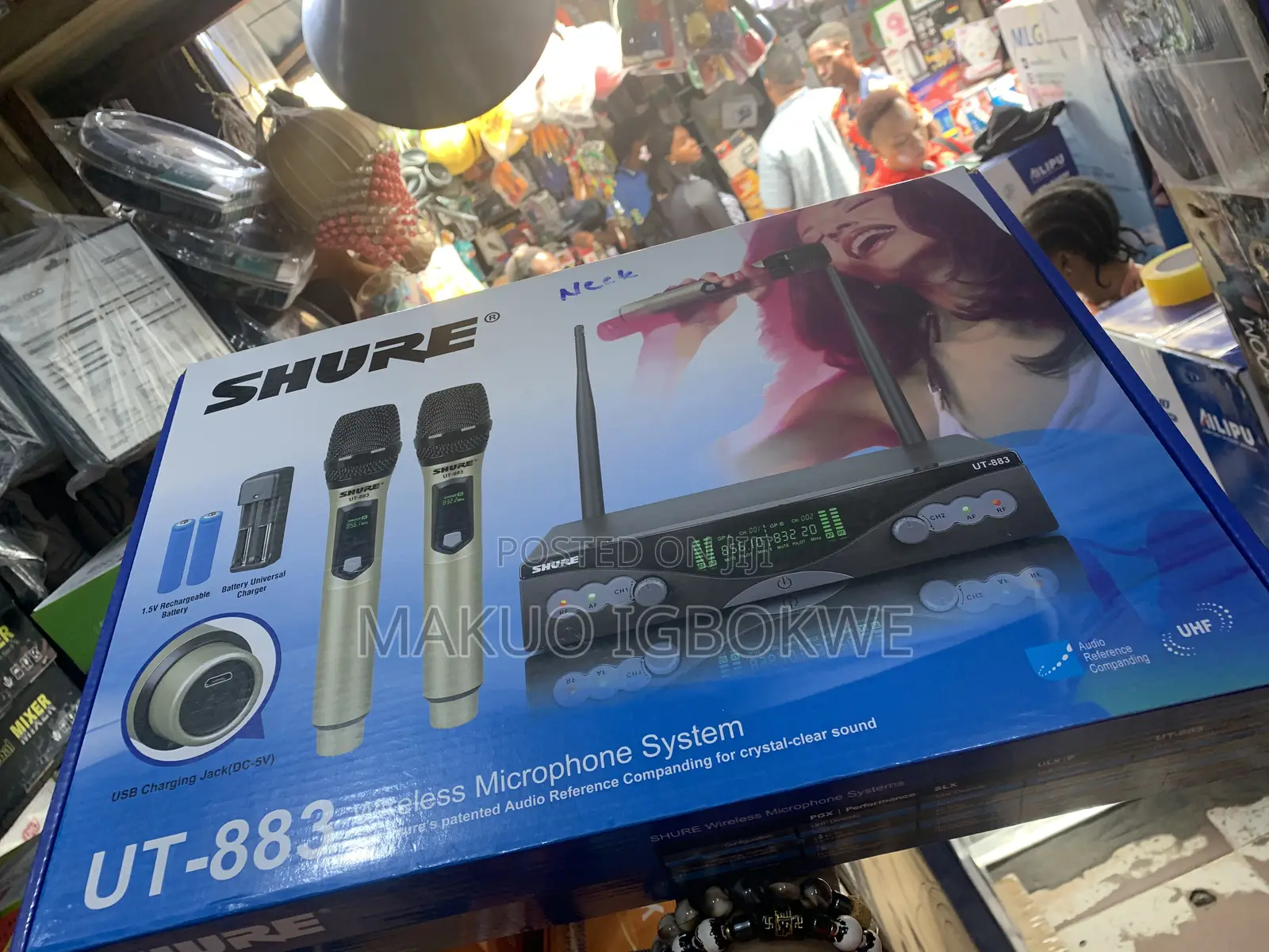 Ut - 883 Wireless Microphone System Shure