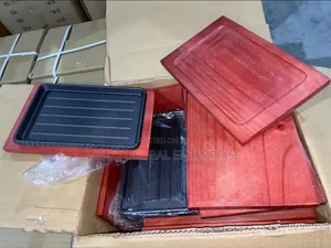 Square Cast Iron Sizzling Plate