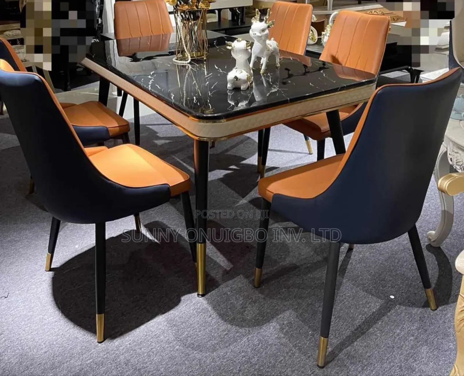 Luxury Dinning Set With 6 Chairs