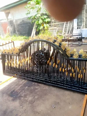 Wrought Iron Fence Rail
