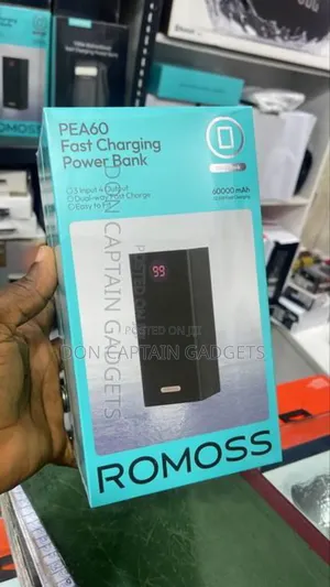 Romoss Pea60 22.5w 60000mah Power Bank Fast Charging