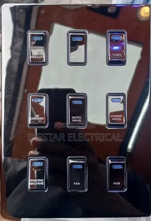 9gang Controll Switch
