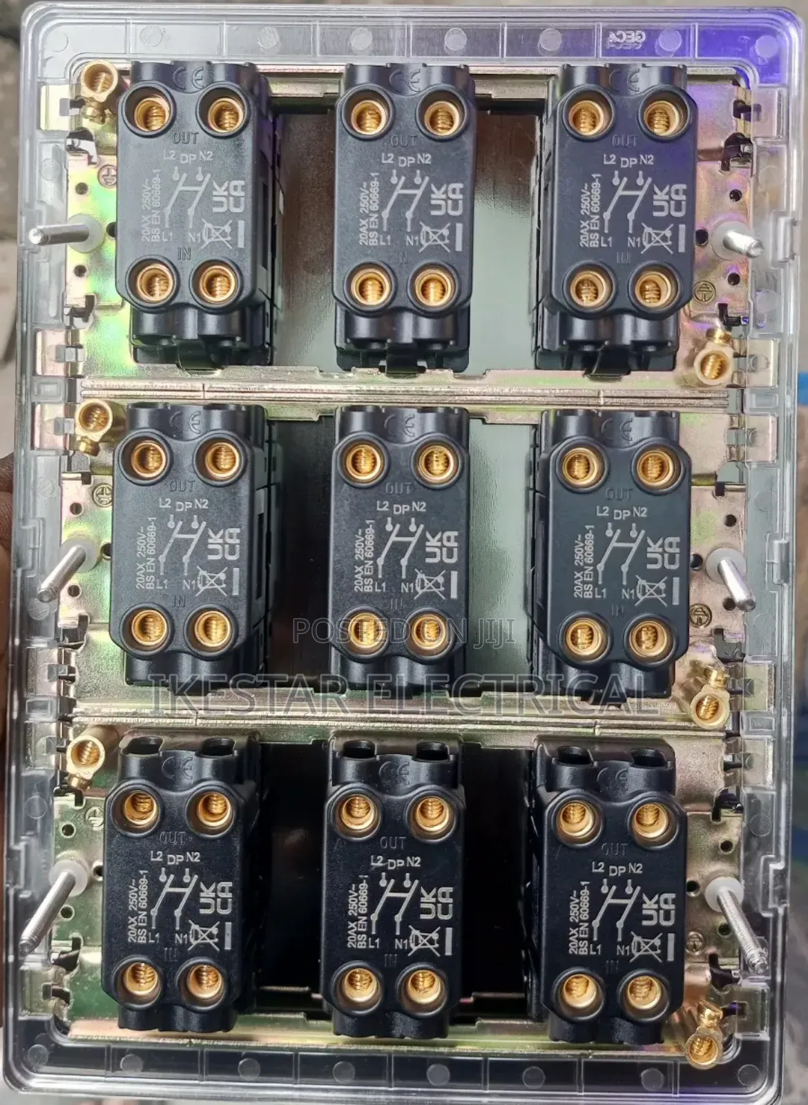 9gang Controll Switch