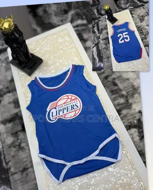 Clippers Babies/Infant/Toddler Basketball Pindown Jersey