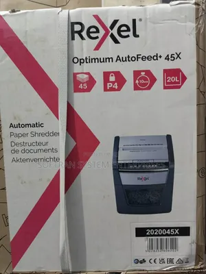 Rexel Optimum Autofeed 45x Automatic Cross Cut Paper Shredder P4