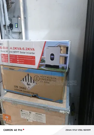 C-Worth Lithium Ion Battery 5kwh24v Sako Hybrid Inverter 4.2kva24v