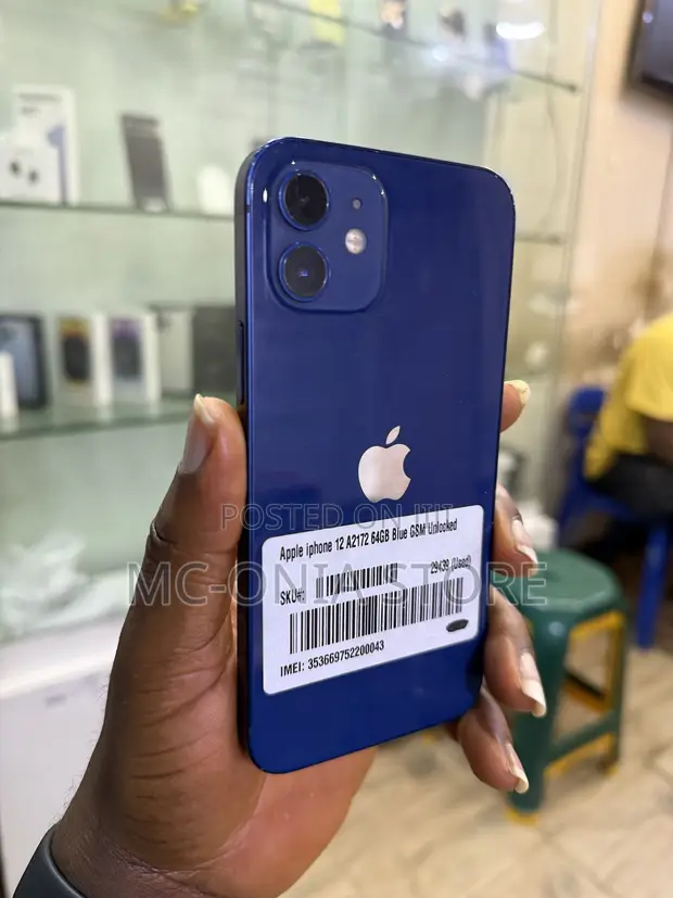 iPhone12 64GB Blue Apple iPhone 12 | 64GB | Blue | Factory