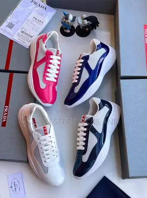 High Quality Prada Milano America 🇺🇸 Cup Luxury Men Sneakers