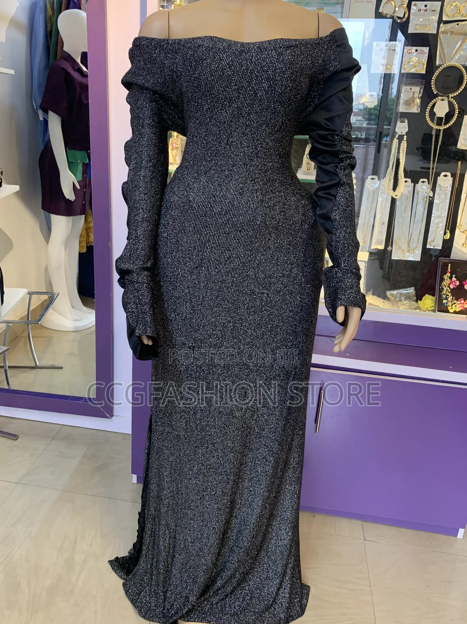 Dinner Black Gown