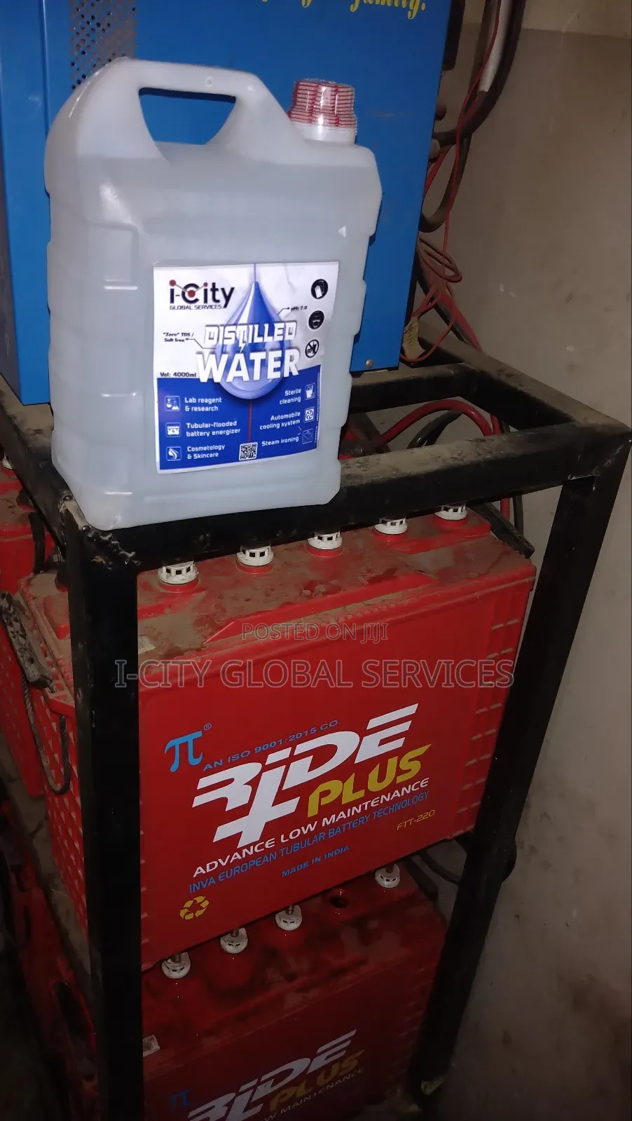 Distilled Water 4l X 6