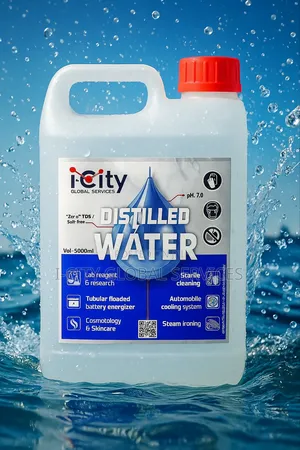 Distilled Water 4l X 6