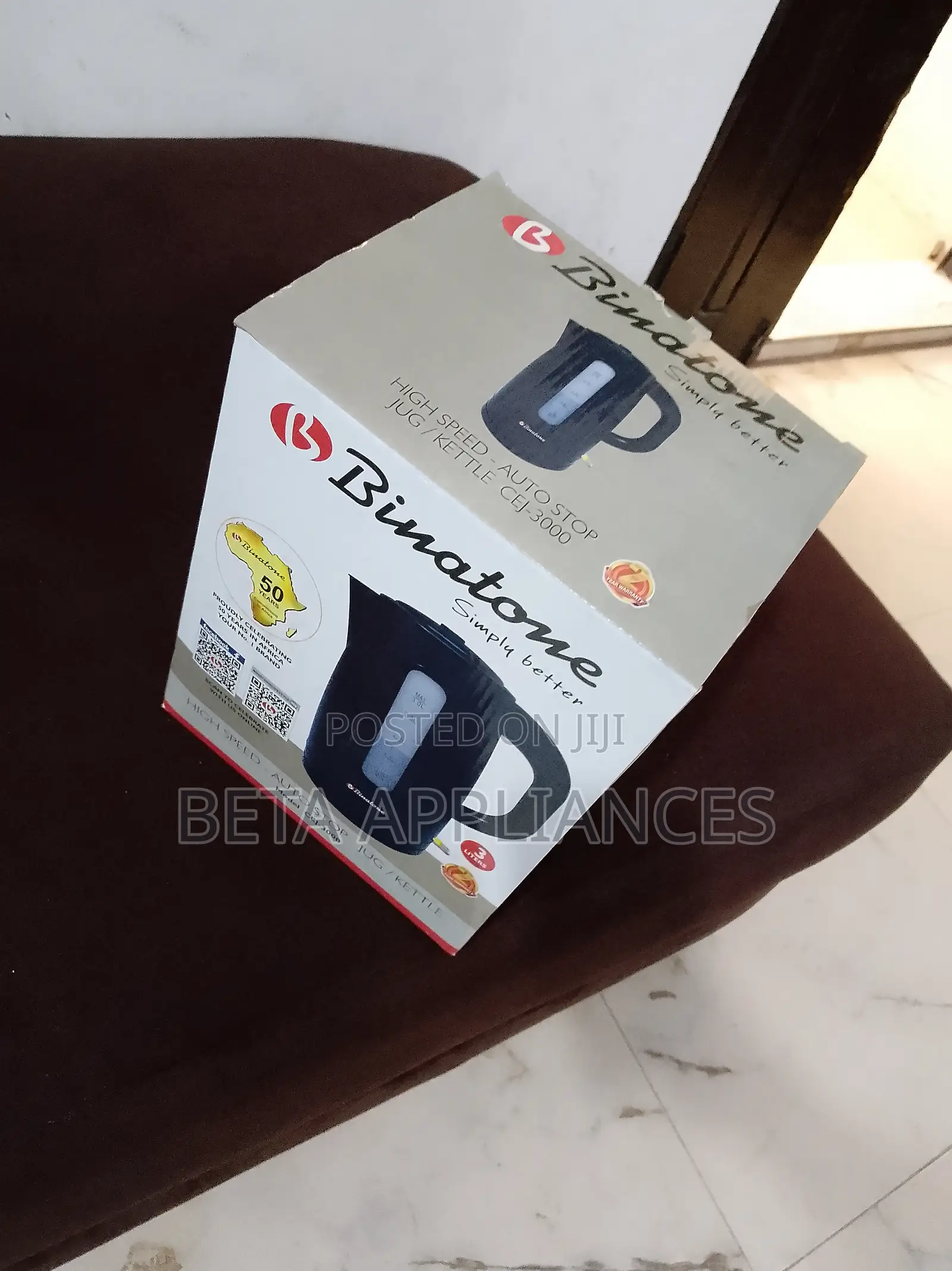 Binatone 3l Kettle With Overheat Protection