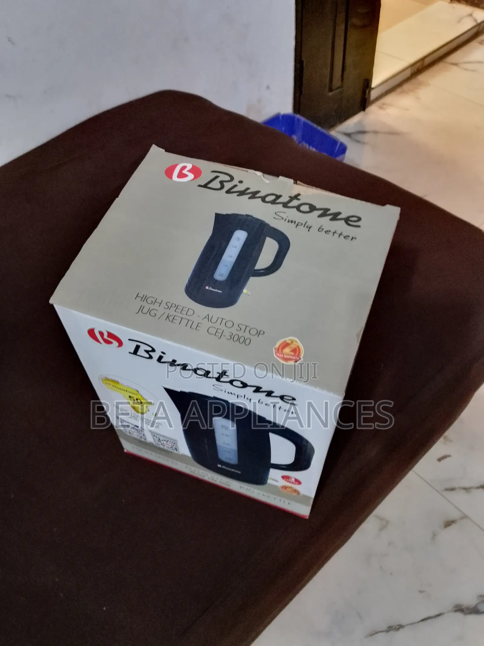 Binatone 3l Compact Kettle – Easy Storage