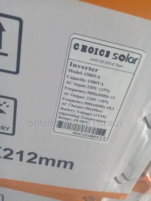 1.5kva/12v Hybrid Hoice Solar Inverter