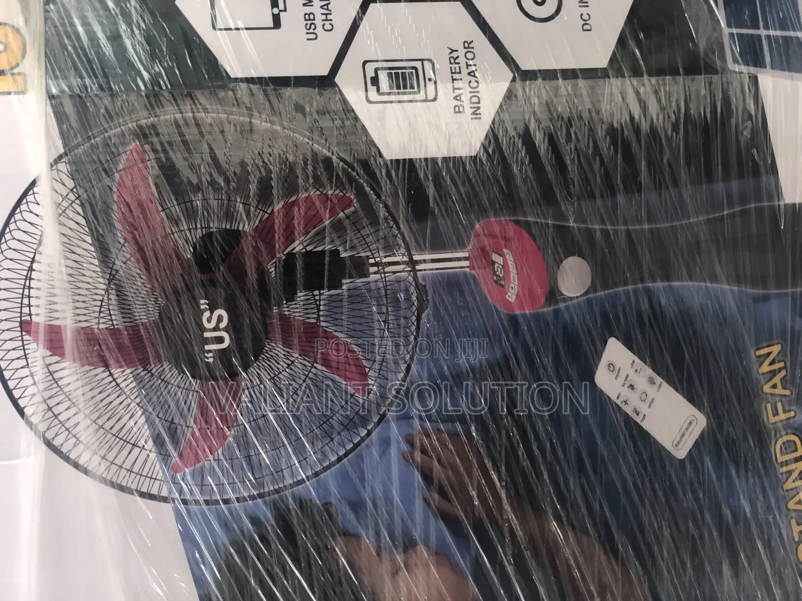 Rechargeable Standing Fan