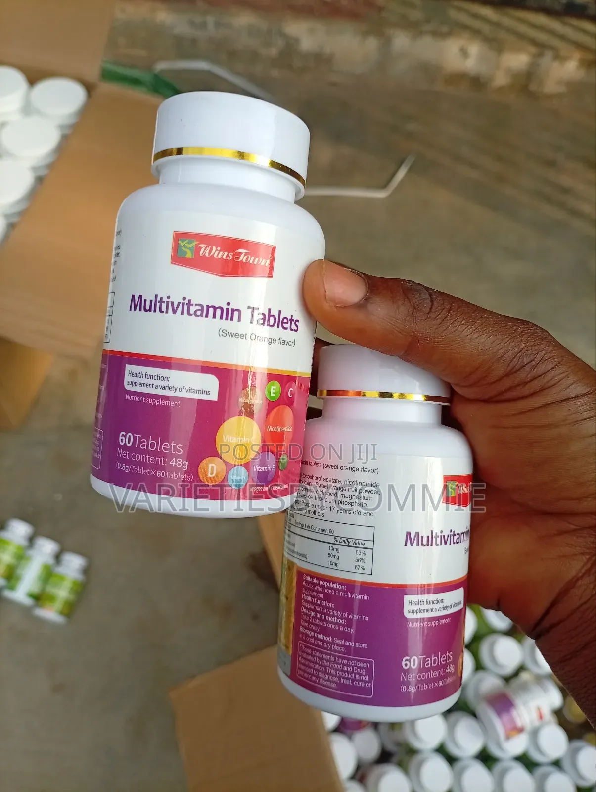 Multi Vitamin Tablets ( Orange Flavour)
