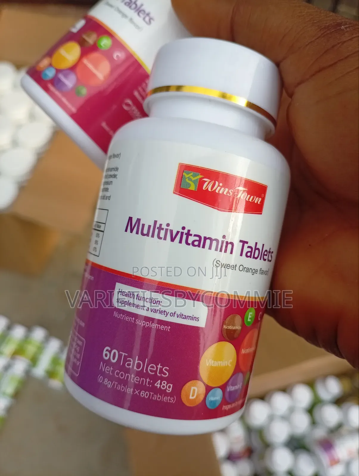 Multi Vitamin Tablets ( Orange Flavour)