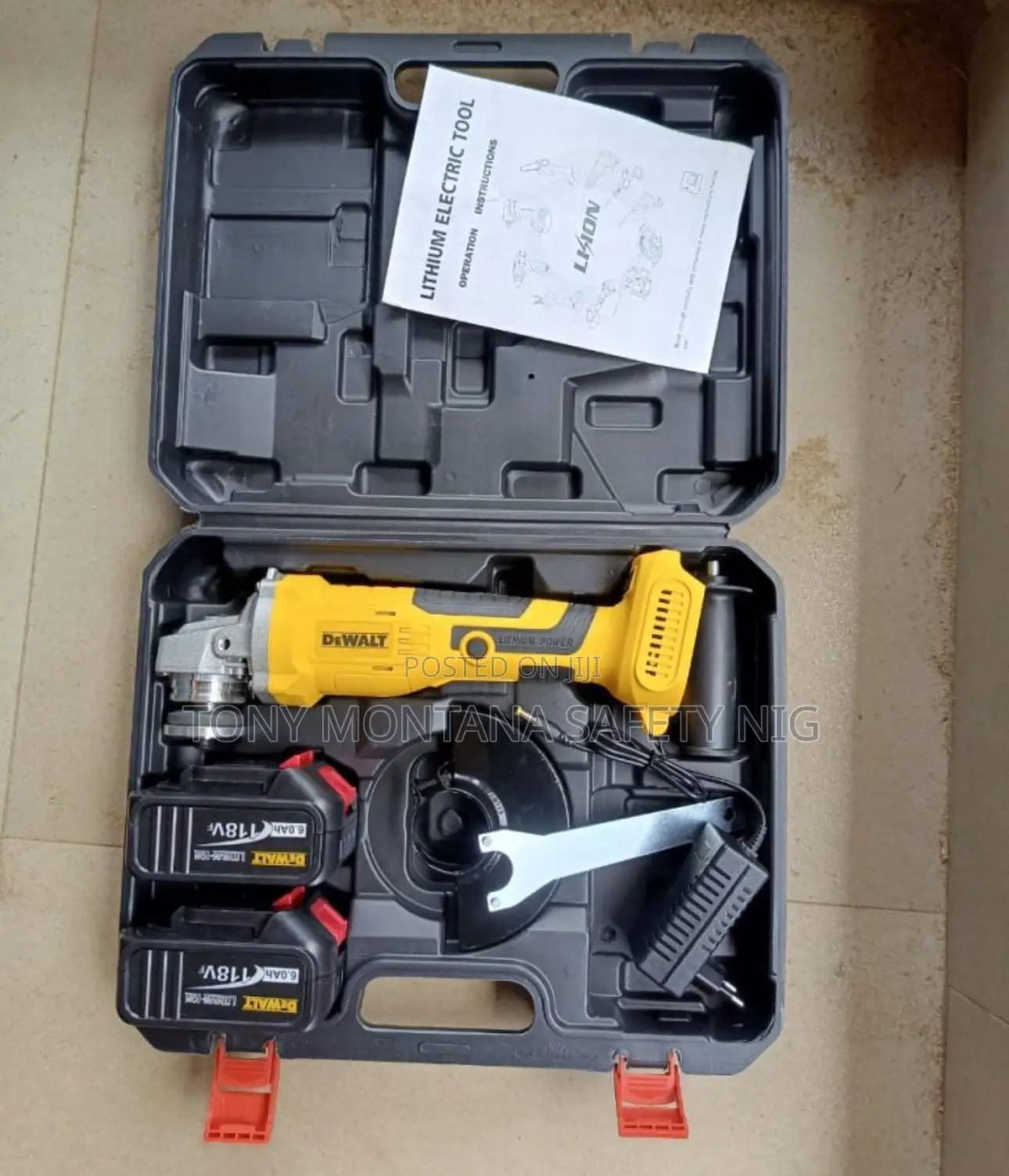 Dewalt Cordless Brushless Angle Grinder