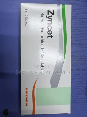 Zyncet (Cetirizine Hydrochloride 10mg Tablet)