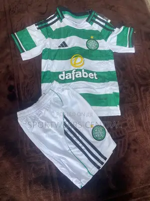 Original 2025/2026 Celtic Home Children Kid Football Jersey