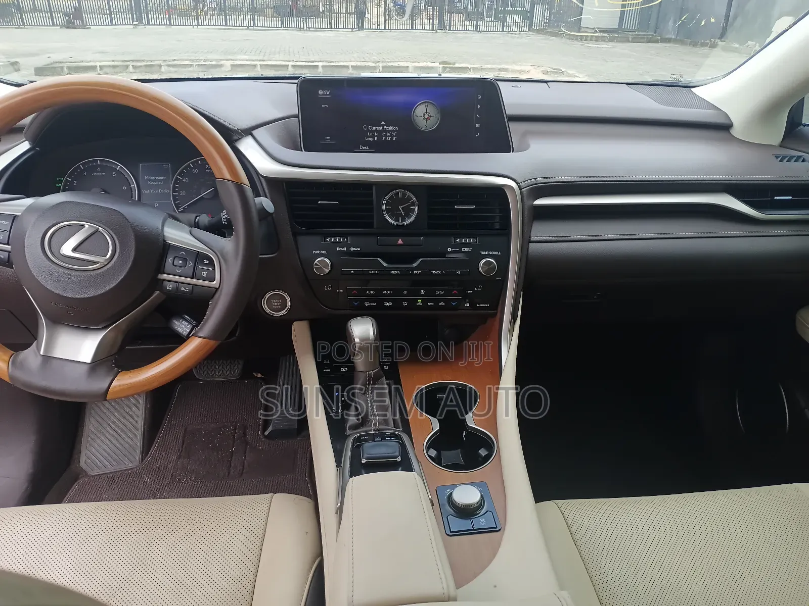 Lexus RX 350 AWD 2017 Black