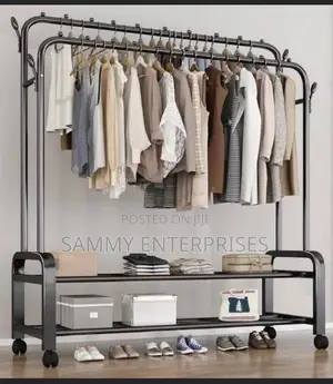 Heavy Duty Double Pole Hanger 48kg