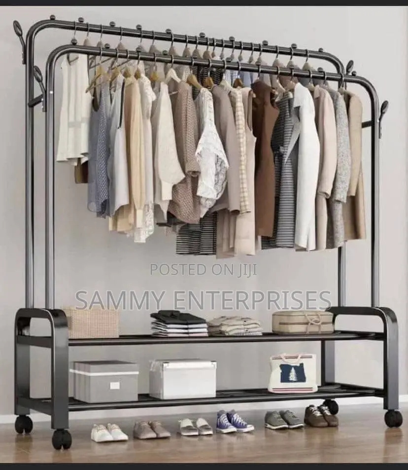 Heavy Duty Double Pole Hanger 48kg