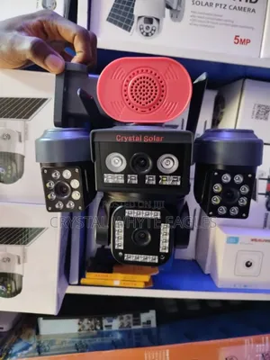 Industrial Four Lens Solar PTZ Camera