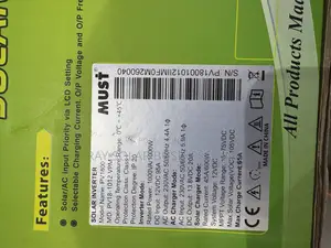 Must 1kva Hybrid Inverter