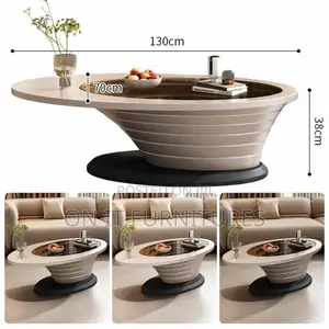 Elegant Imported Oval Center Table – Unique Design, Timeless Style