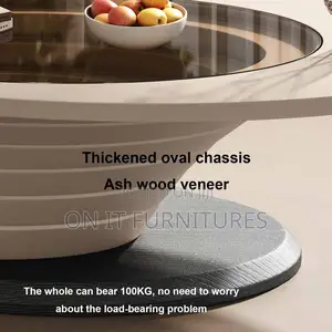 Elegant Imported Oval Center Table – Unique Design, Timeless Style