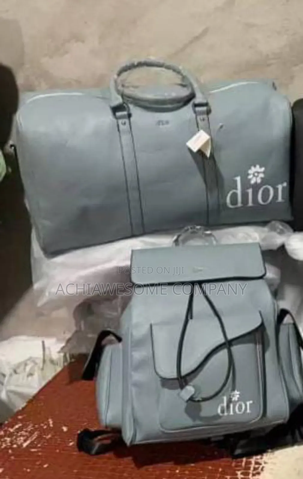 Set Of Duffle Bag And Backpack
