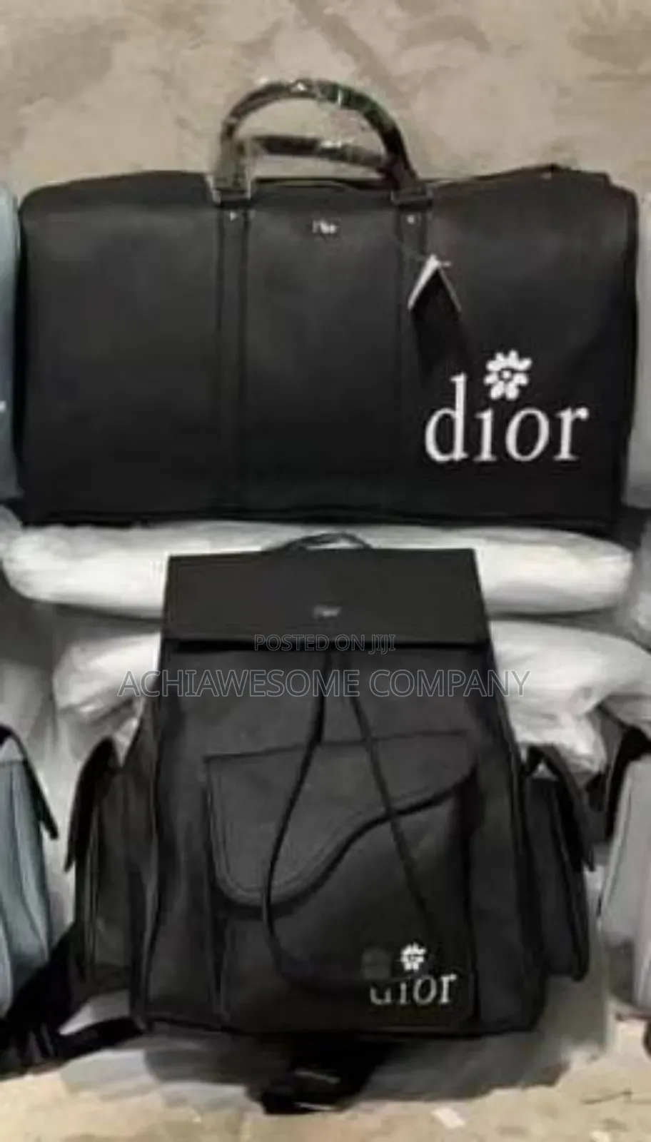 Set Of Duffle Bag And Backpack