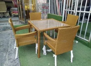 Garden Dinning Set With 4 Chairs