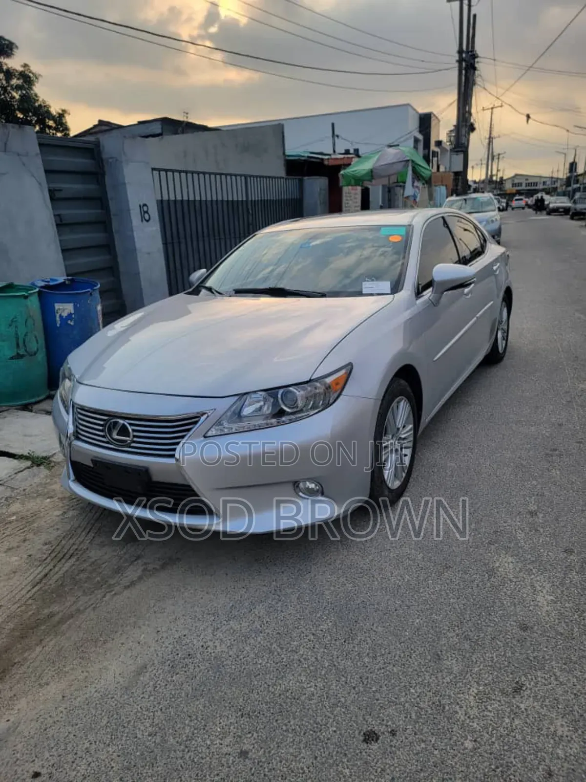 Lexus ES 350 FWD 2013 Silver